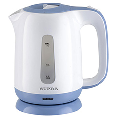 Чайник Supra KES-1724 white/blue фото