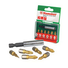 Бита Hammer Flex 203-901 PB набор No1 Ph/Pz/Sl 7шт. фото