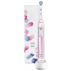 Электрическая зубная щетка Oral-B Genius X Special Edition белый/розовый фото