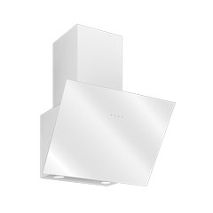 Вытяжка Elikor Антрацит 60П-650-Е3Д белый/белое стекло фото