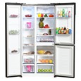 Холодильник Side by Side Hyundai CS5073FV графит фото