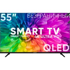 Телевизор SoundMax SM-QLED55T21SU(черный)\Q фото