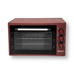 Мини-печь KRAFT KF-MO 3800 R красный фото